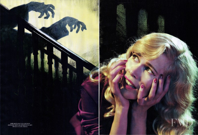 Claudia Schiffer featured in Mystery In The Moonlight, October 2009