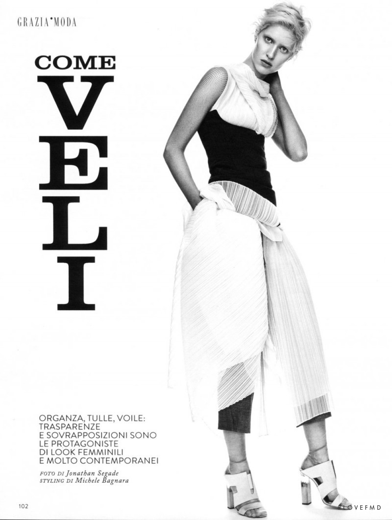 Eveline Rozing featured in Come Veli, April 2016