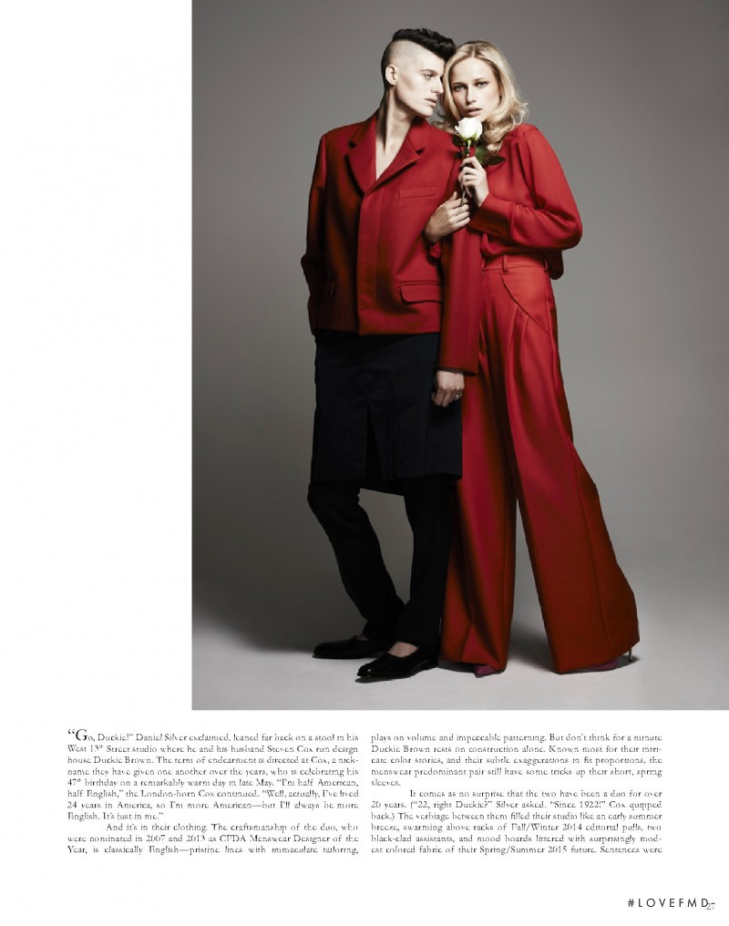 Ella Petrushko featured in Proportion Players, September 2014