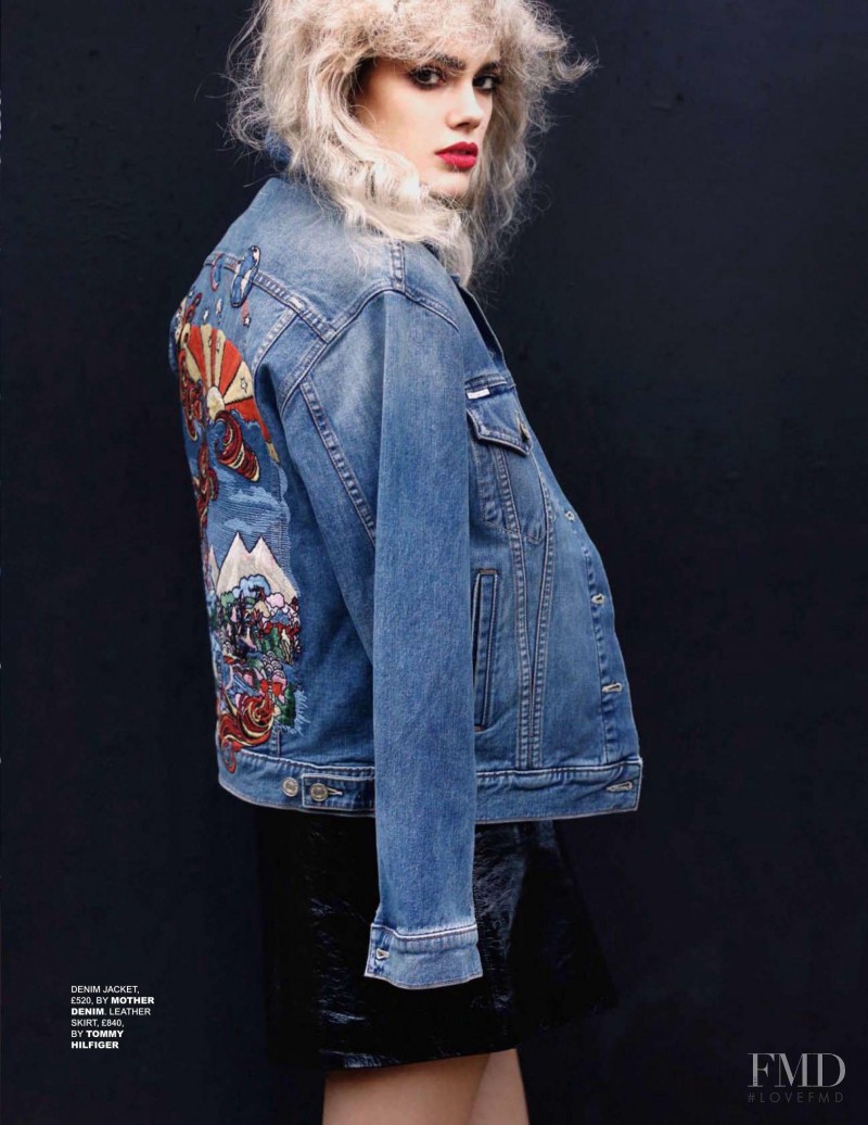 Taja Feistner featured in Denim of Iniquity, April 2015