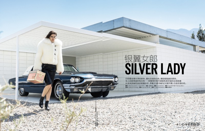 Taja Feistner featured in Silver Lady, September 2015