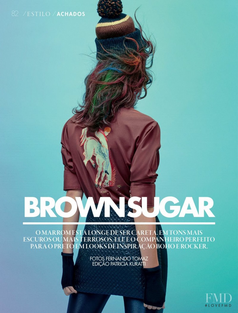 Kely Ferr featured in Brown Sugar, June 2016