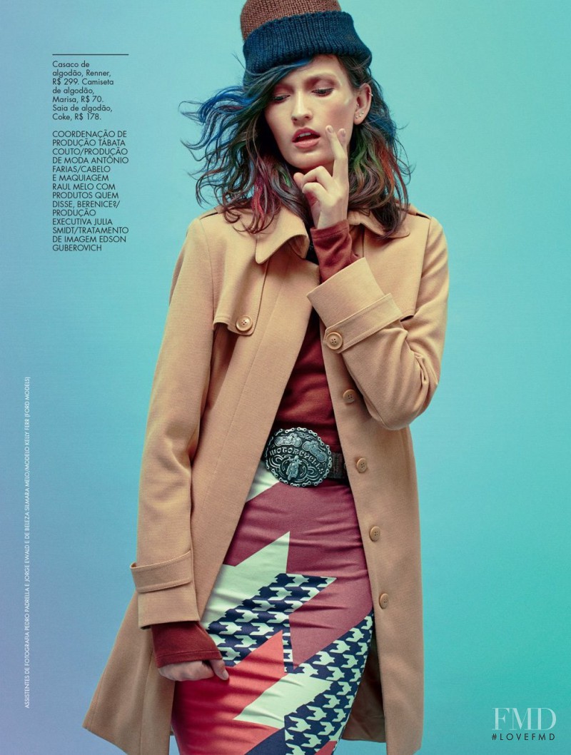 Brown Sugar in Elle Brazil with Kely Ferr - (ID:34096) - Fashion ...