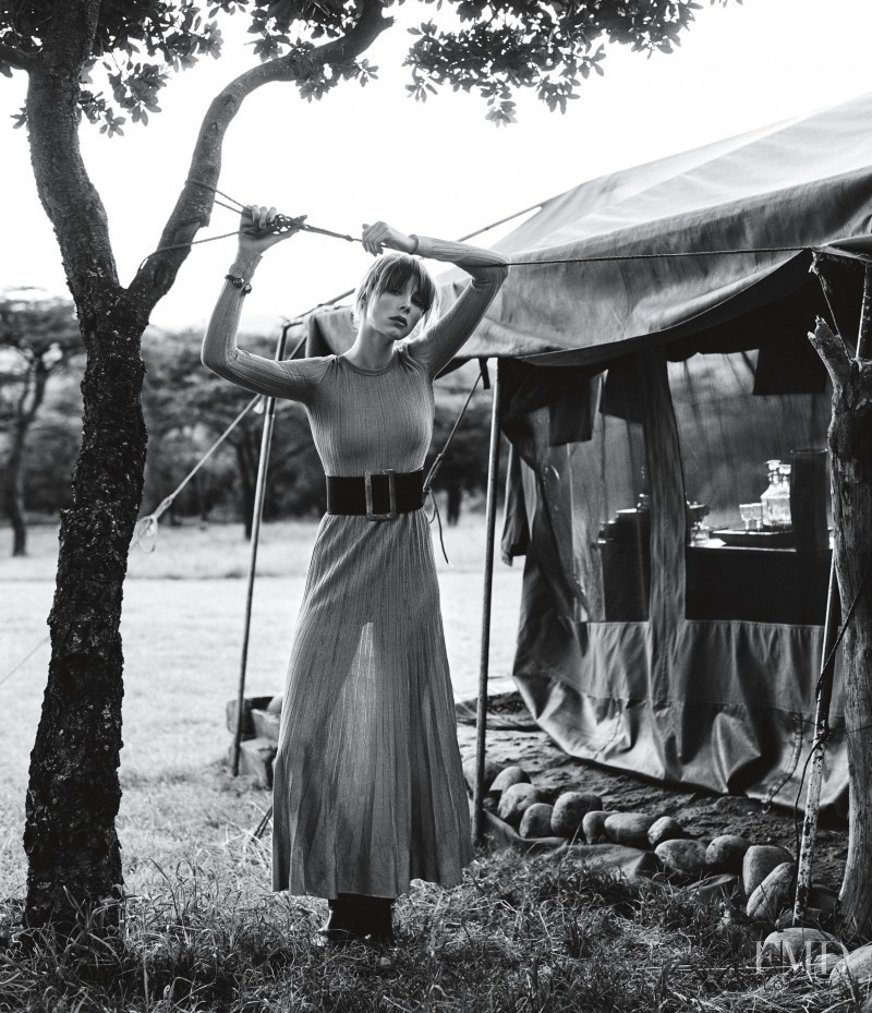 Edie Campbell featured in Great Explorations in Kenya, June 2016