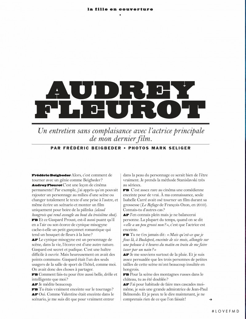 Audrey Fleurot, June 2016