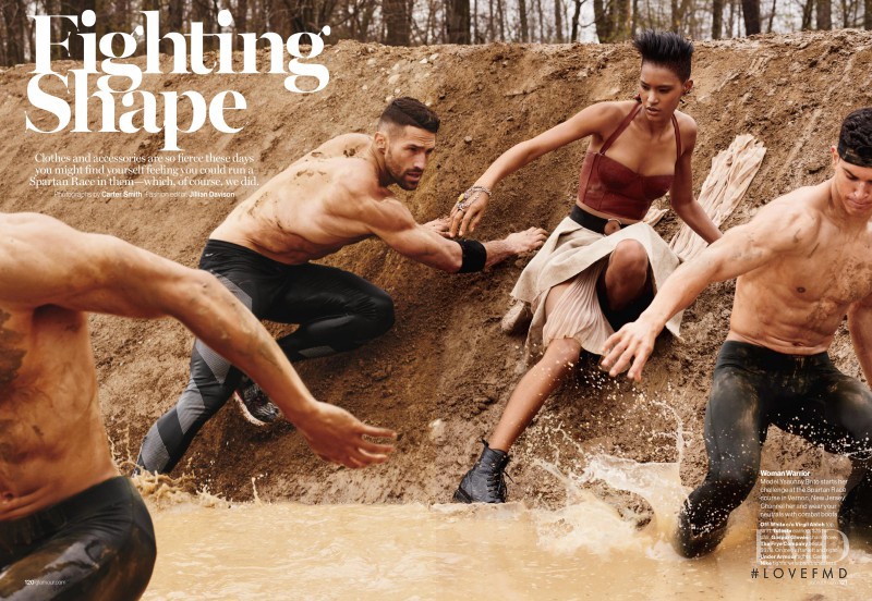 Ysaunny Brito featured in Fighting Shape, July 2016