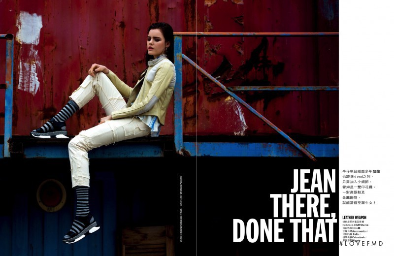 Zosia Nowak featured in Jean There, Done That, April 2016