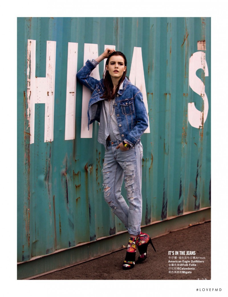 Zosia Nowak featured in Jean There, Done That, April 2016