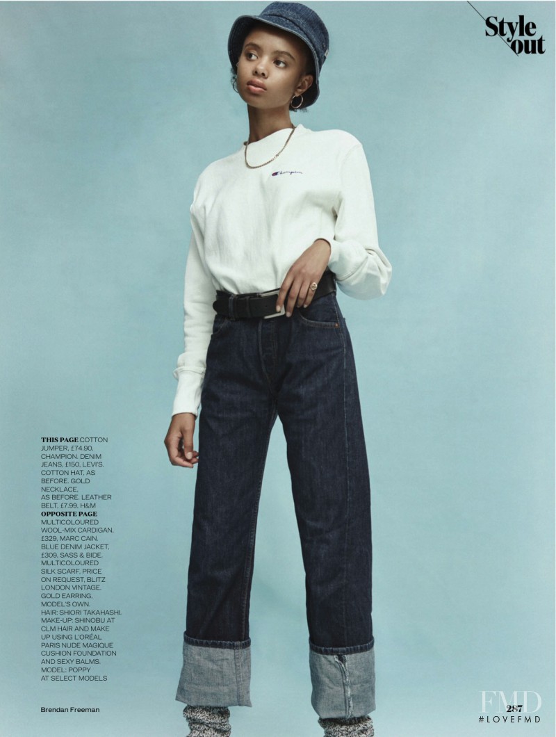 Poppy Okotcha featured in Style Out, September 2016