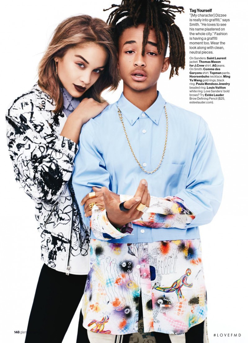 Jasmine Sanders featured in Mix It Up!, August 2016