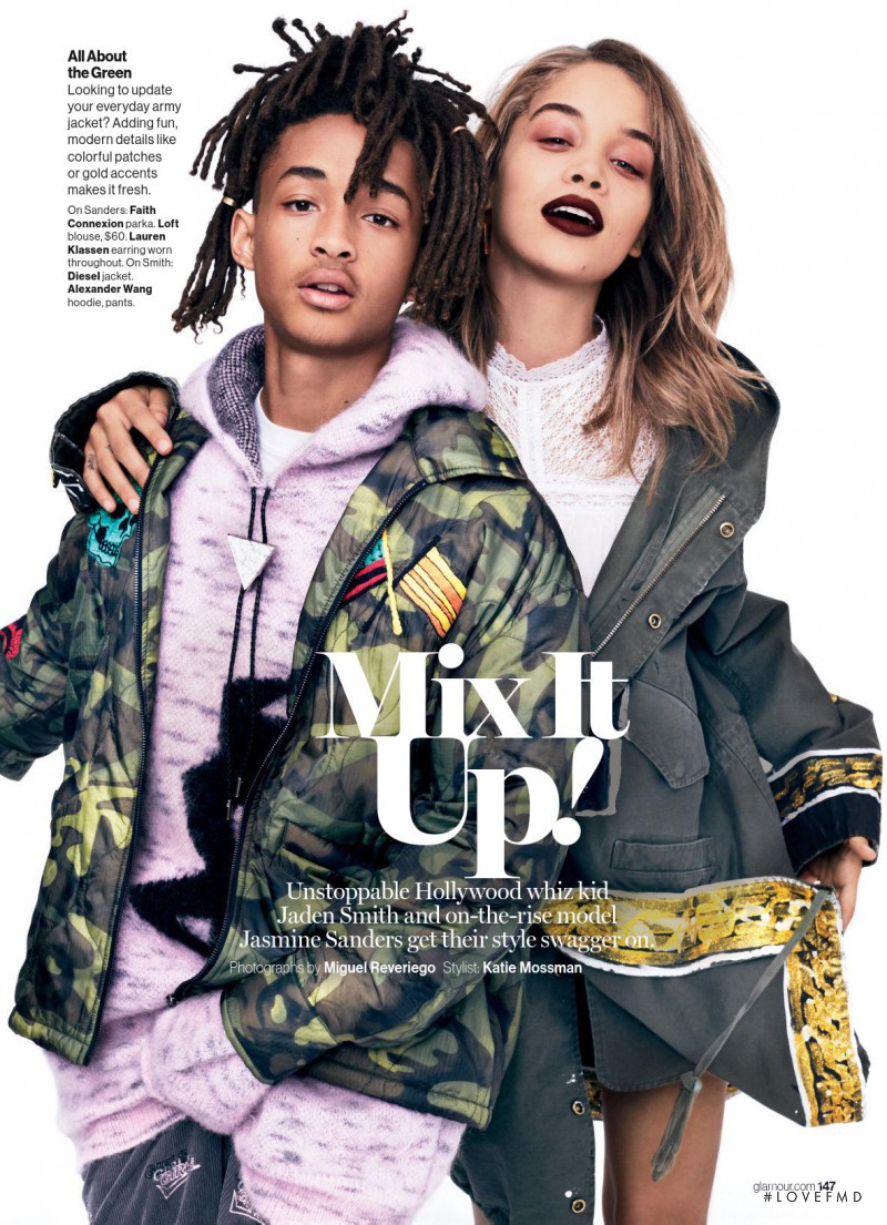 Jasmine Sanders featured in Mix It Up!, August 2016