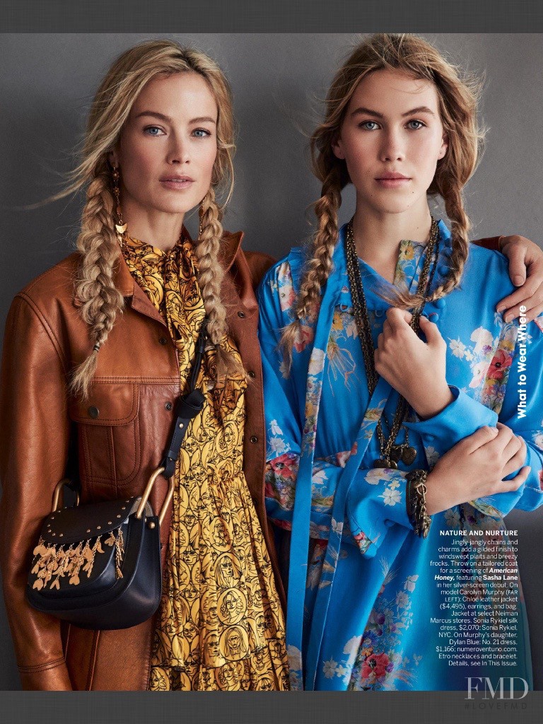 Carolyn Murphy featured in Pomp & Circumstance, September 2016