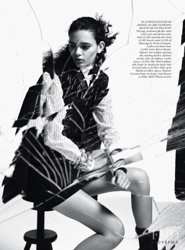 Wanessa Milhomem featured in Razor\'s Edge, November 2010