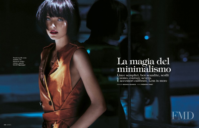 Andressa Fontana featured in La Magia Del Minimalismo, September 2011