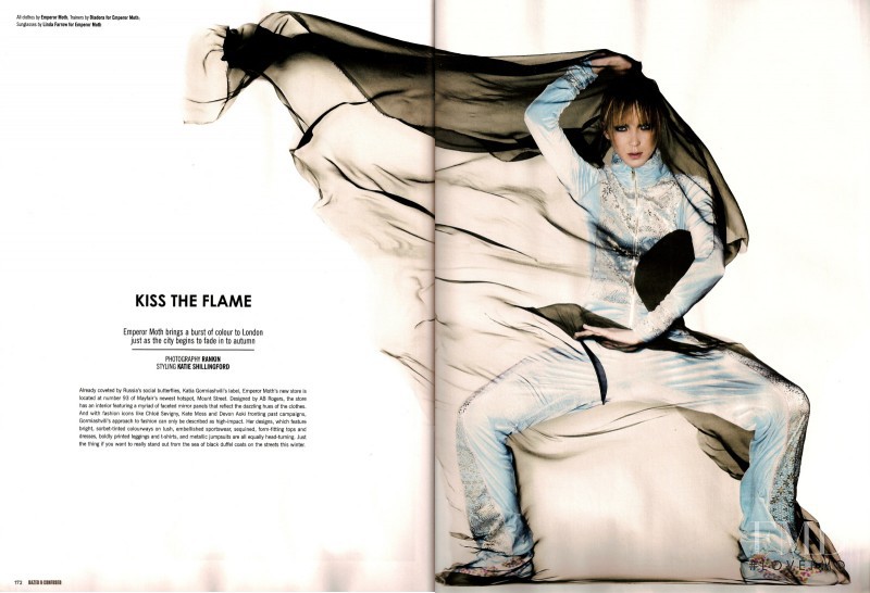 Andressa Fontana featured in Kiss the Flame, November 2007