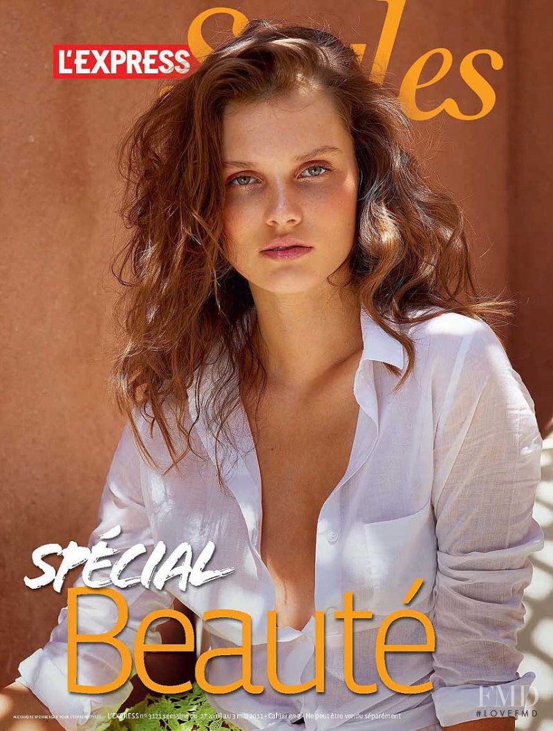 Giedre Dukauskaite featured in Special Beauté, April 2011