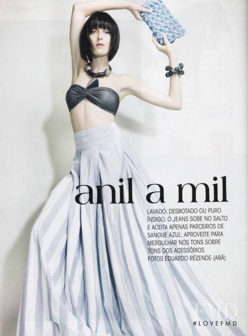 Andressa Fontana featured in Anil a Mil, August 2010