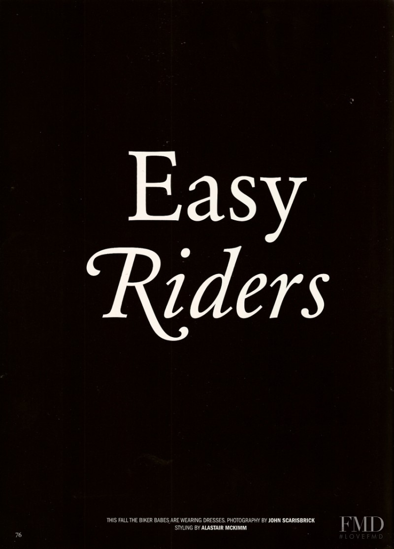 Easy Riders, November 2007