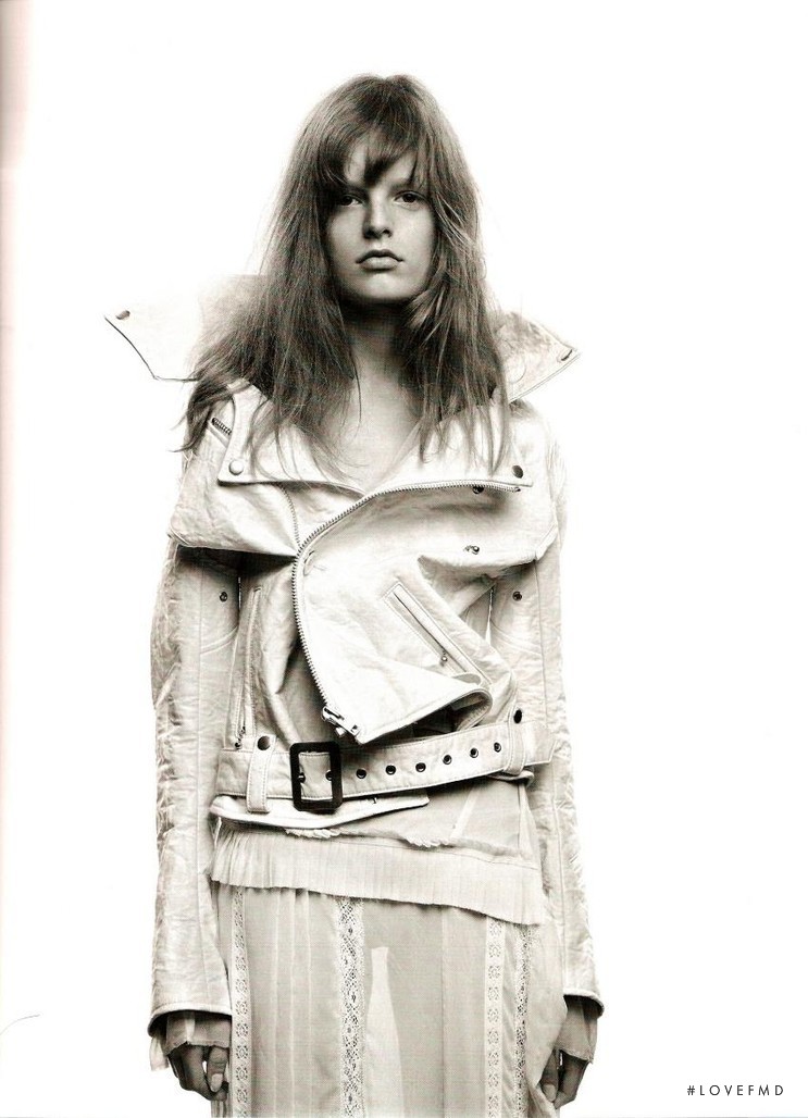 Hanne Gaby Odiele featured in Easy Riders, November 2007