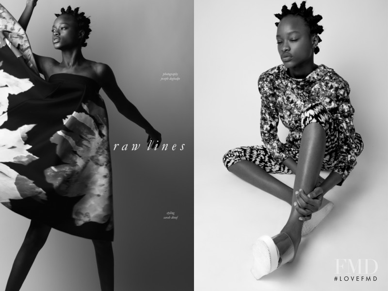 Mayowa Nicholas featured in Raw Lines, April 2015