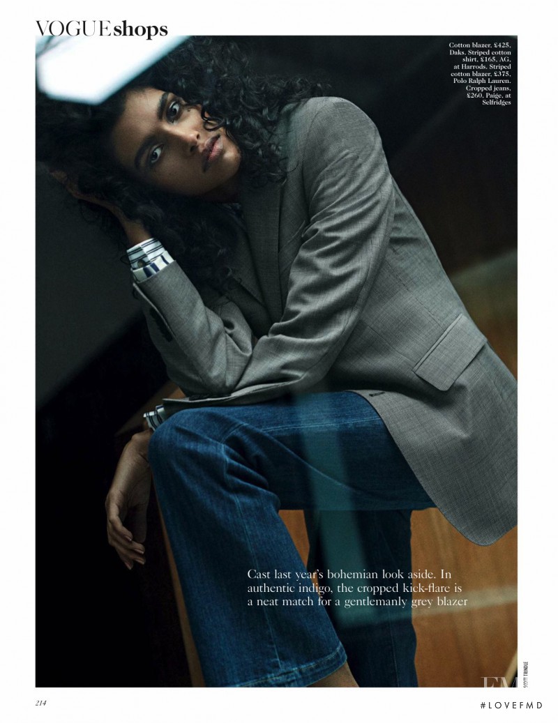 Pooja Mor featured in Kind of Blue, March 2016