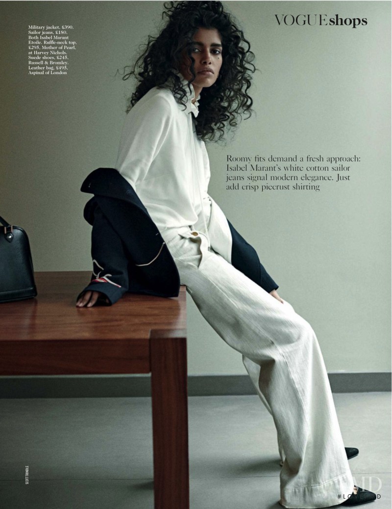 Pooja Mor featured in Kind of Blue, March 2016