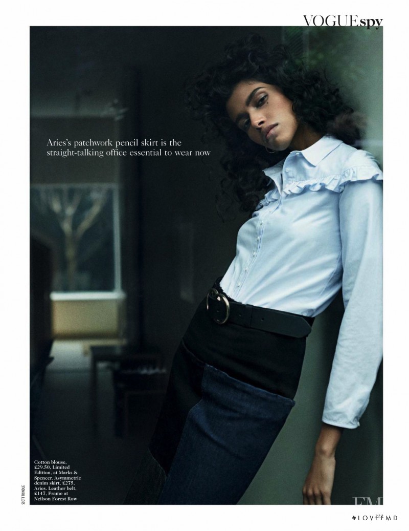 Pooja Mor featured in Kind of Blue, March 2016