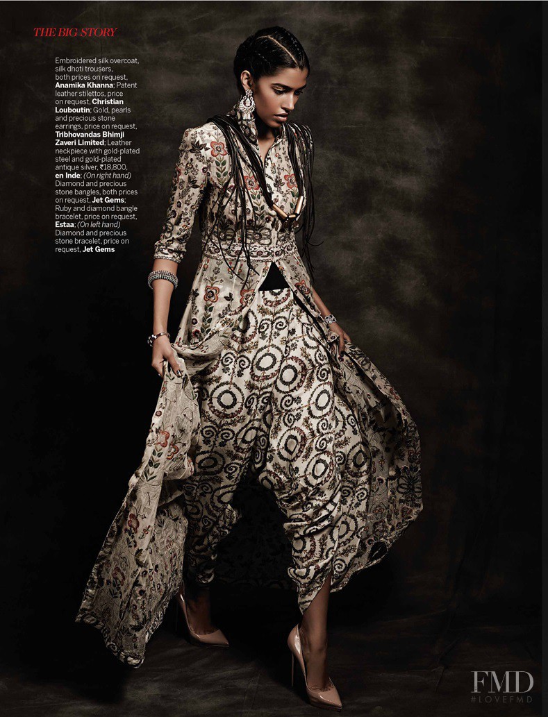 Pooja Mor featured in Dream Works, October 2014