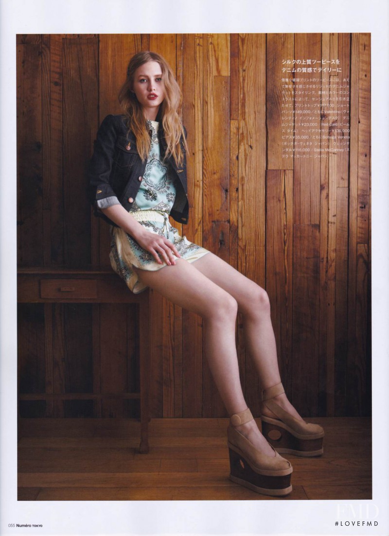 Alexandra Titarenko featured in Genuine Mode, May 2015