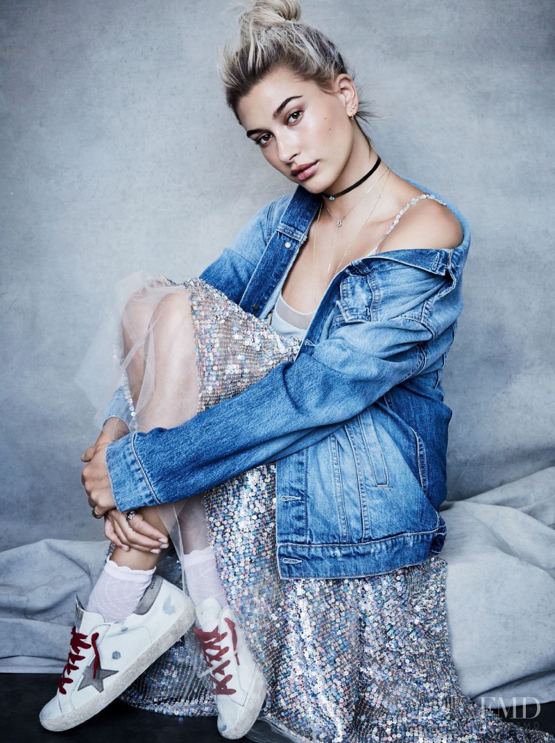 Hailey Baldwin Bieber featured in We Are America, September 2016