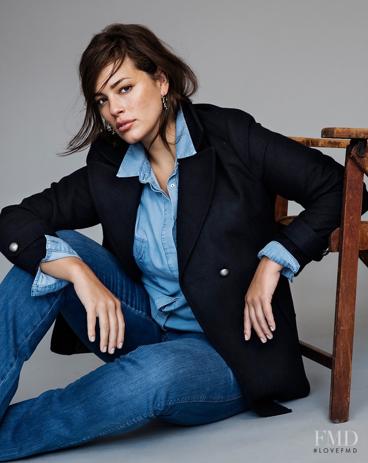 Ashley Graham featured in The Simple Things, October 2015