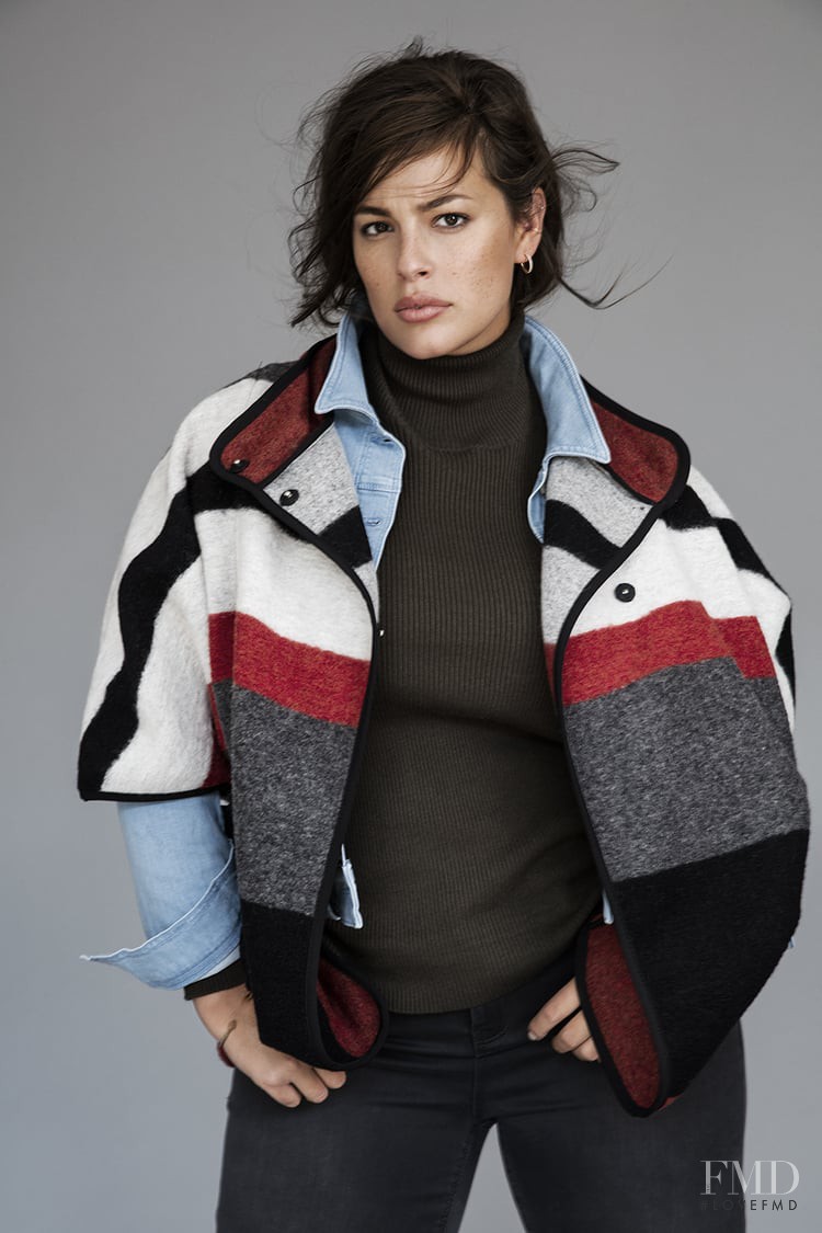 Ashley Graham featured in The Simple Things, October 2015
