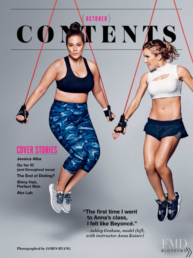 Ashley Graham featured in The Rise of the Super Instructor, October 2015