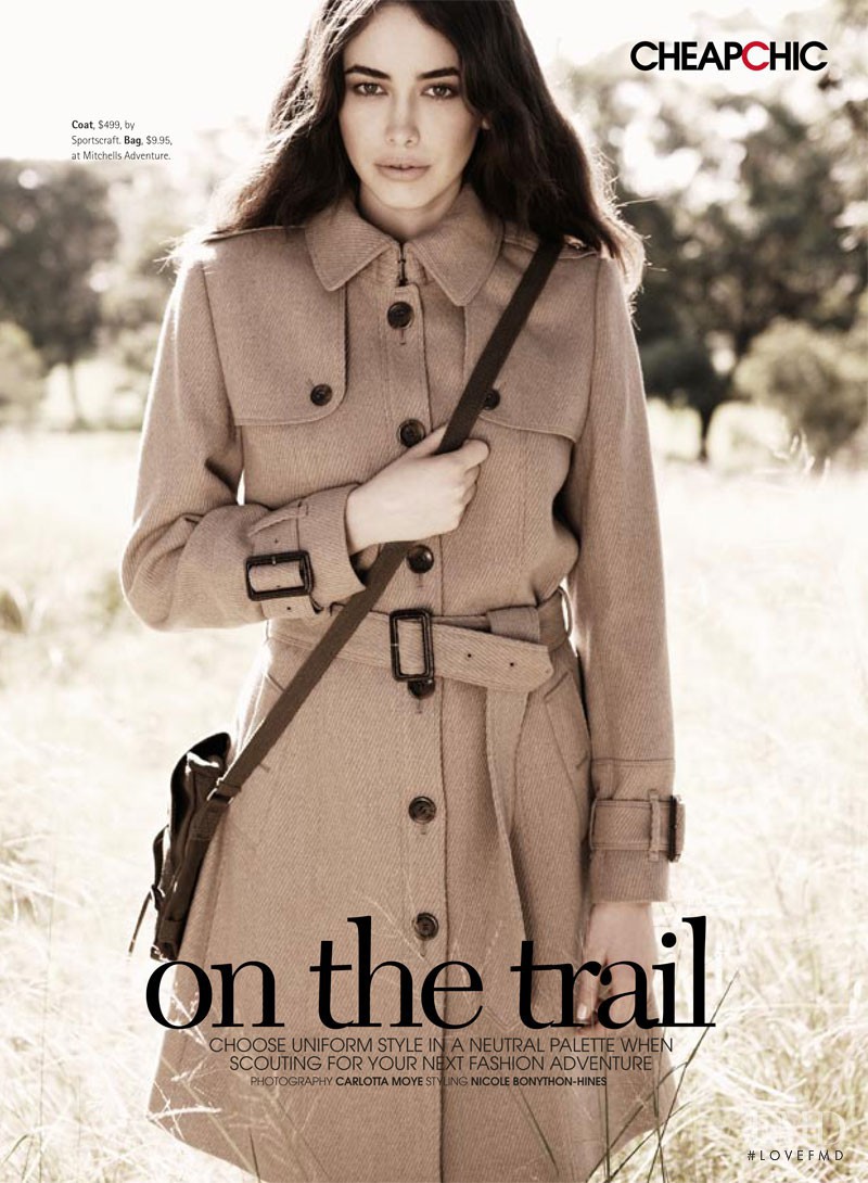 Sarah Stephens featured in On The Trail, June 2010
