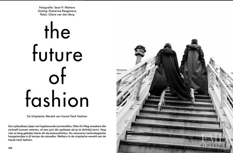 Anna Schilling featured in The Future of Fashion, July 2014