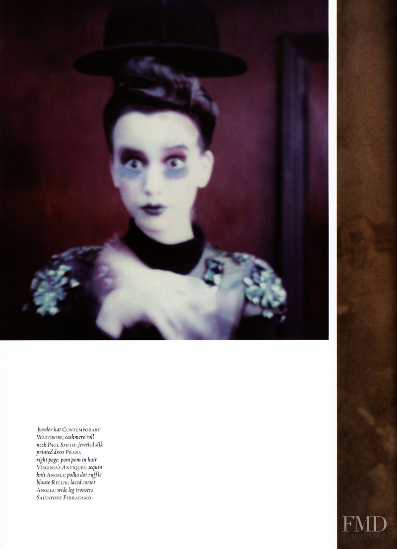 Sarah Stephens featured in Flying Circus, December 2008