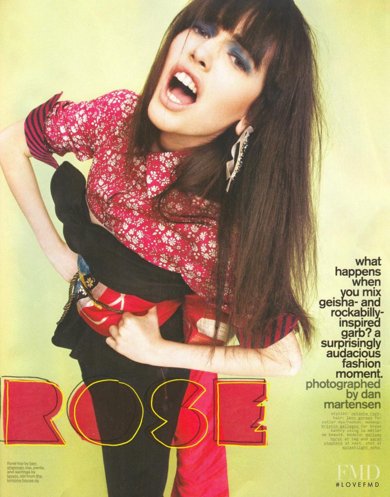 Sarah Stephens featured in Tokyo Rose, February 2009