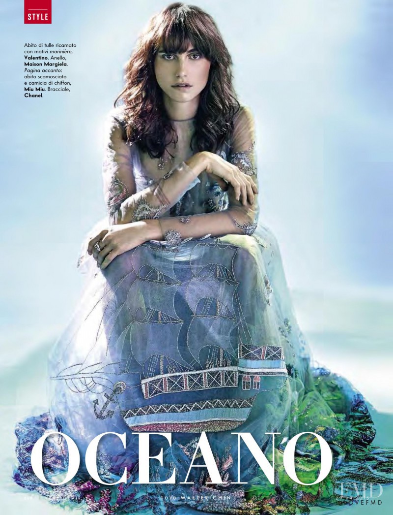 Langley Fox Hemingway featured in Oceano Mare, April 2015