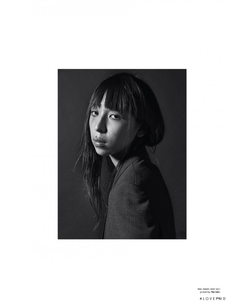 Issa Lish featured in Stripped, September 2014