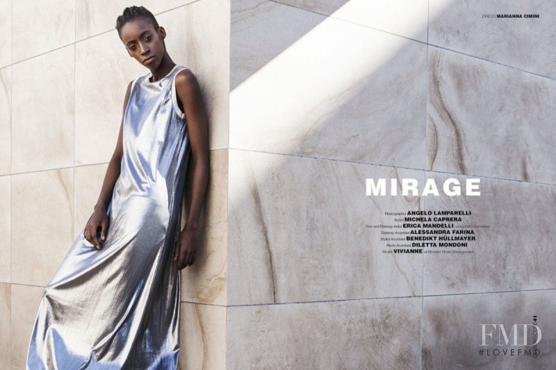 Viviane Oliveira featured in Mirage, April 2016