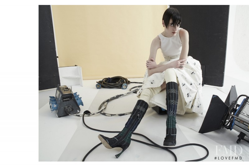 Marfa Zoe Manakh featured in Dior, June 2015