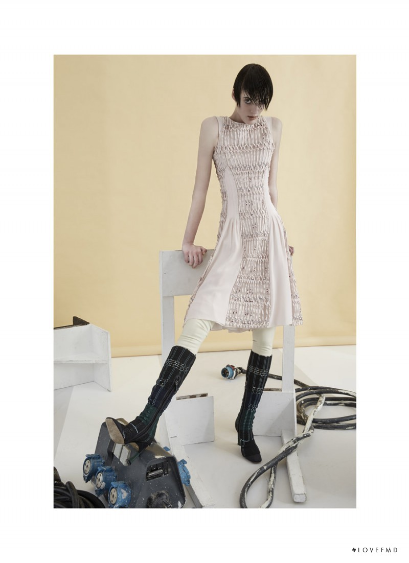 Marfa Zoe Manakh featured in Dior, June 2015
