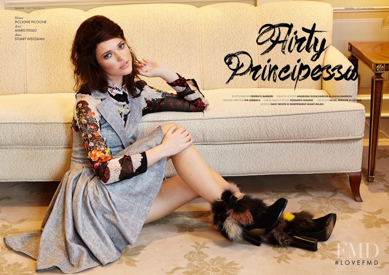 Daisy Boote featured in Flirty Principessa, September 2016