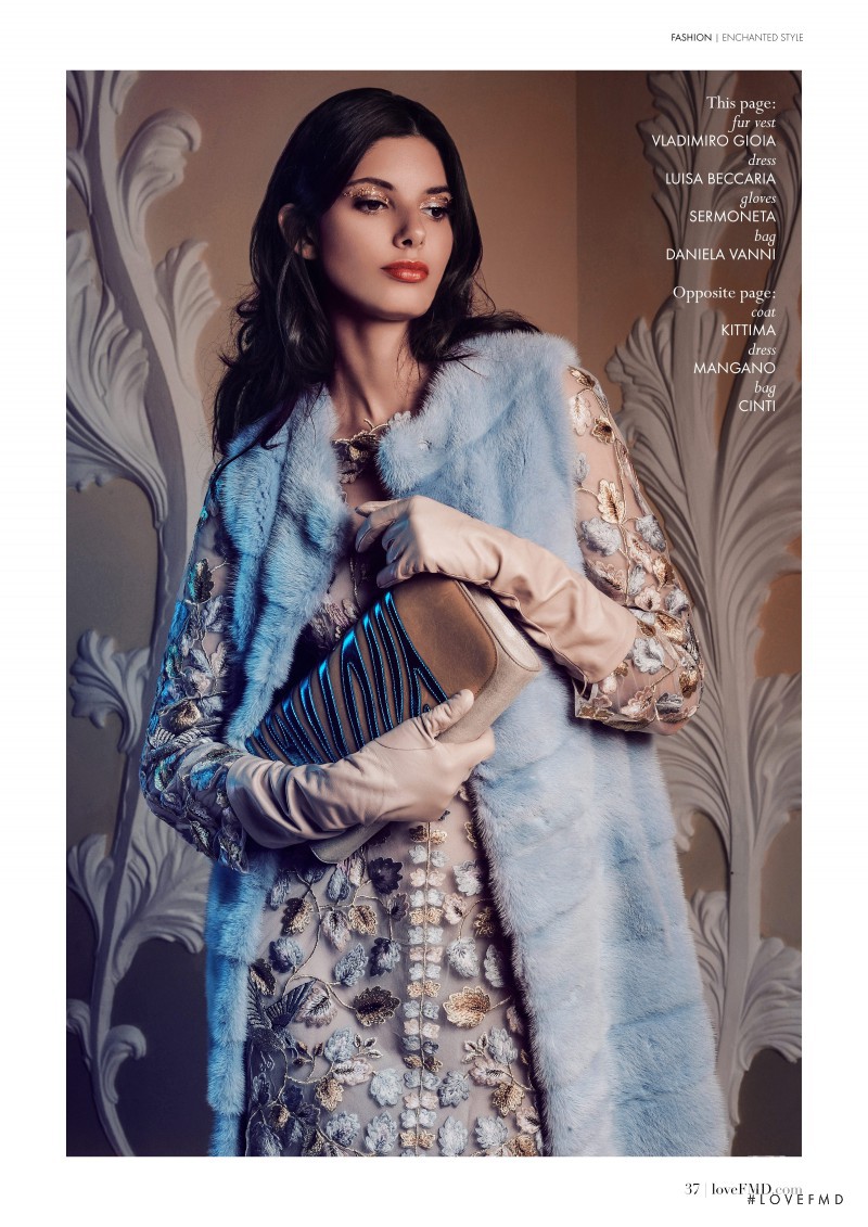 Giulia Manini featured in Enchanted Style, September 2016