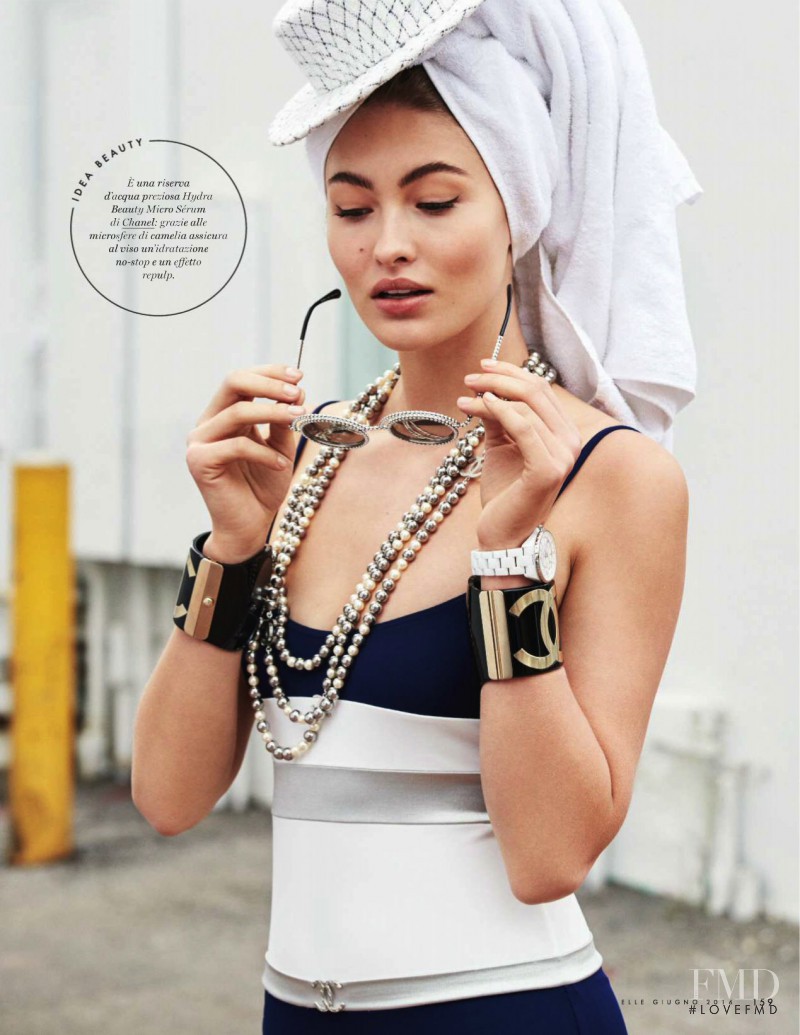 Grace Elizabeth featured in American Beauty, June 2016