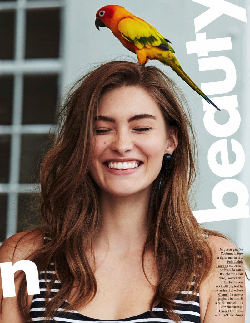 Grace Elizabeth featured in American Beauty, June 2016