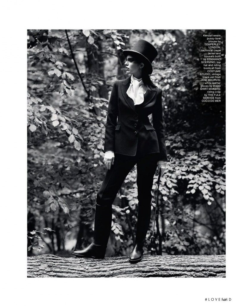 Kendall Jenner featured in Bright Young Goths!, September 2016