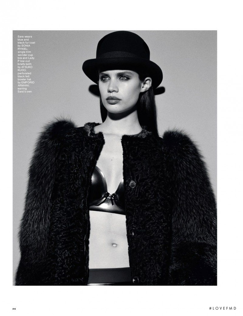 Sara Sampaio featured in Bright Young Goths!, September 2016