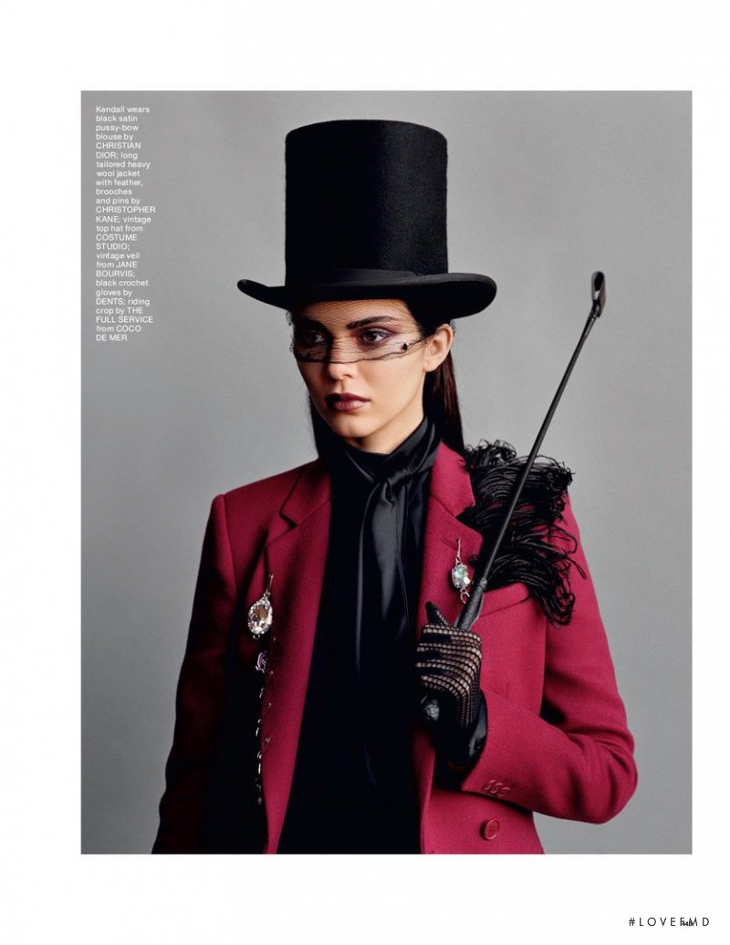 Kendall Jenner featured in Bright Young Goths!, September 2016