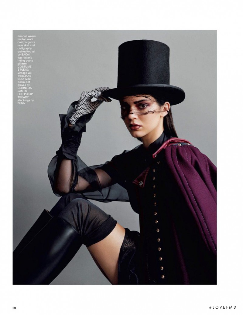 Kendall Jenner featured in Bright Young Goths!, September 2016